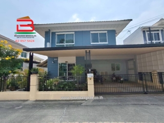 10825, บ้านแฝด เนื้อที่ 35.8 ตรว.หมู่บ้าน เดอะวิลล่า รัตนาธิเบศร์ ถนนรัตนาธิเบศร์ ต.ท่าอิฐ อ.ปากเกร็ด จ.นนทบุรี