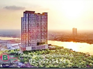 1647, ขาย คอนโด เนื้อที่ 31.45 ตรม.อยุ่ชั้น 16 The Politan Rive อาคาร1 ข.เมืองนนท์ จ.นนทบุรี