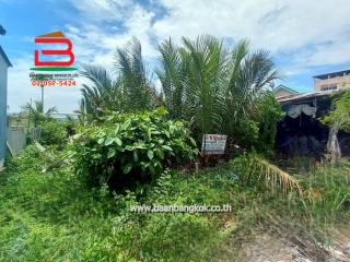 12195, ที่ดินเปล่า ซอยอนามัย 1 (ซอยสุขสวัสดิ์ 84) เนื้อที่ 72 ตรว. ถนนประชาอุทิศ ตำบลในคลองบางปลากด อำเภอพระสมุทรเจดีย์ จังหวัดสมุทรปราการ