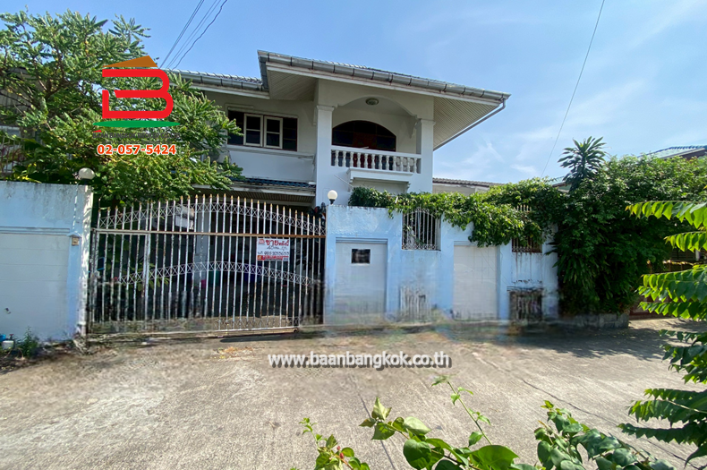 บ้านเดี่ยว เนื้อที่ 45 ตรว. ลาดพร้าว 101 ซอย 56 แยก 5 (ชุมชนสุขสันต์ 26) แขวงวังทองหลาง เขตบางกะปิ