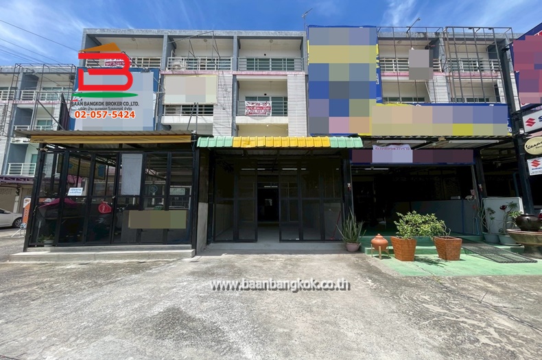 อาคารพาณิชย์ เนื้อที่ 28.1 ตรว. ติดถนนไสวประชาราษฎร์ (รังสิตคลอง4) ต.บึงยี่โถ อ.ธัญบุรี จ.ปทุมธานี