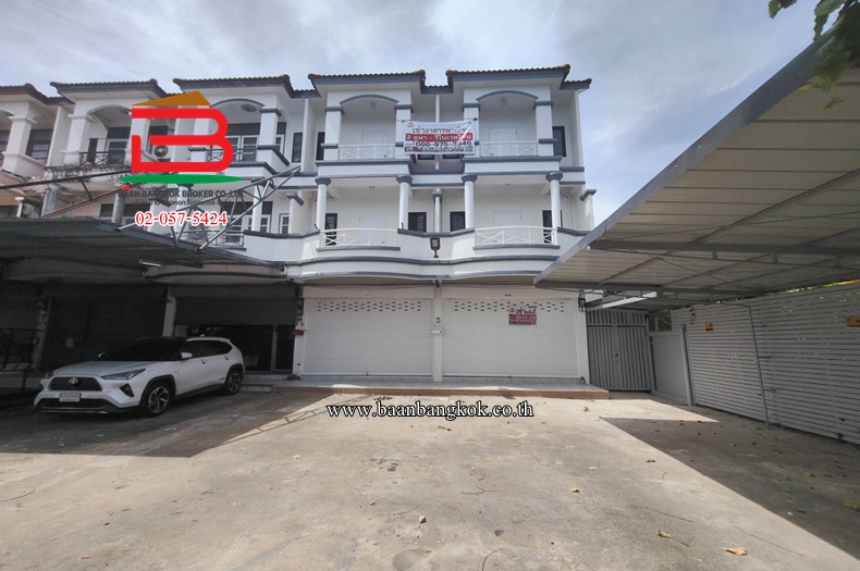 อาคารพาณิชย์ ซอยสายไหม 48/1 เนื้อที่ 42.4 ตรว. ถนนพหลโยธิน แขวงสายไหม เขตสายไหม