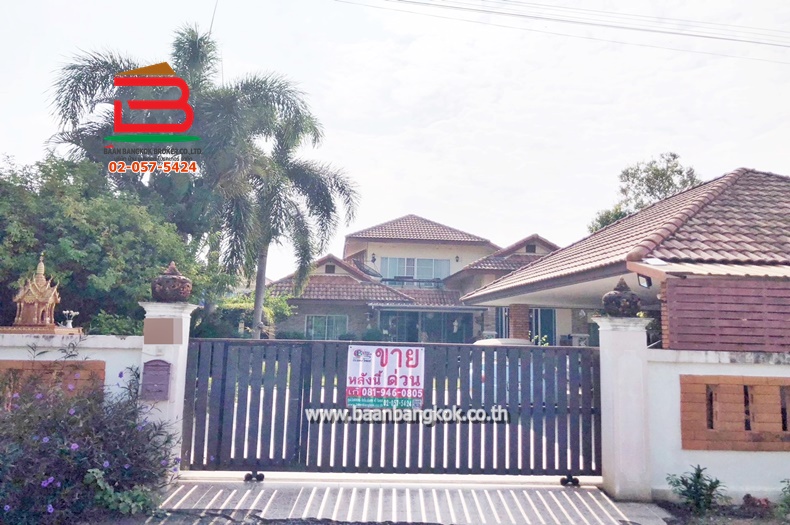 บ้านเดี่ยว หมู่บ้าน เดอะลัคโฮม เนื้อที่ 219.8 ตรว. ถนนเลี่ยงเมืองลำพูน อ.เมือง จ.ลำพูน