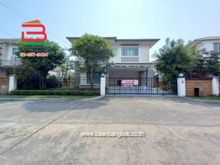 10244, บ้านเดี่ยว หมู่บ้านเดอะแกรนด์ วงแหวน-ประชาอุทิศ เนื้อที่ 62.9 ตรว. ถนนสุขสวัสดิ์ เขตทุ่งครุ