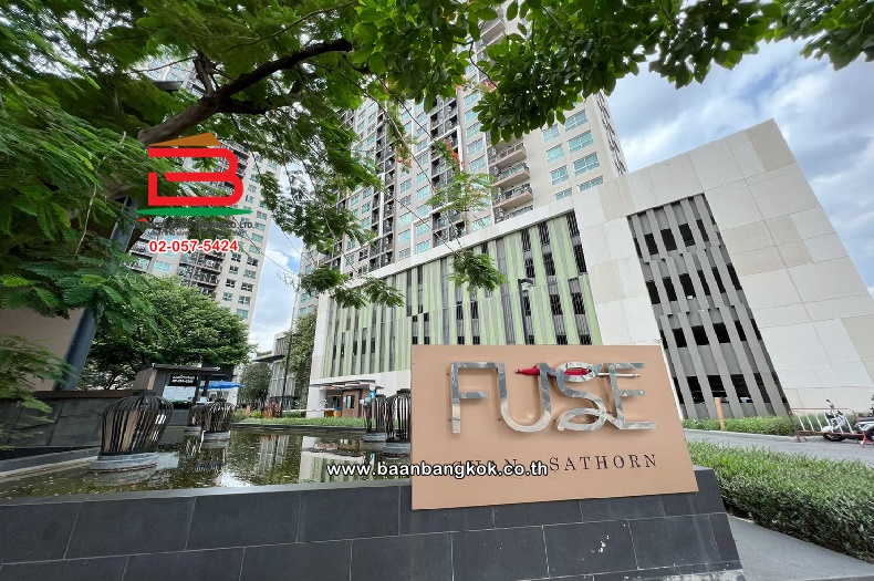 คอนโดมิเนียม โครงการ Fuse Chan-Sathorn (ฟิวส์ จันทน์-สาทร) เนื้อที่ 56.70 ตารางเมตร อยู่ระหว่าง ซอยจันทน์ 18 & ซอยจันทน์ 18/7 แขวงทุ่งวัดดอน เขตสาทร กรุงเทพมหานคร  