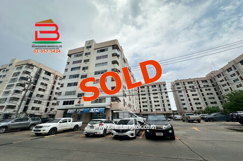 ห้องชุดคอนโด ถนอมมิตรพาร์ค (ตึก4) เนื้อที่ 24.7 ตรม. ถนนวัชรพล แขวงท่าแร้ง เขตบางเขน กรุงเทพมหานคร