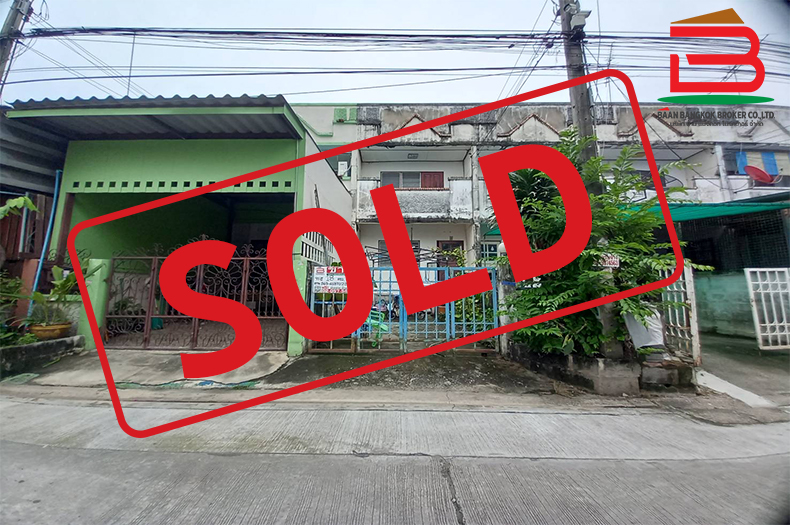 ทาวน์เฮ้าส์ 2 ชั้น วโรชา 6 เนื้อที่ 18 ตร.ว. ขายถูกมาก ถนนบางบ่อ สมุทรปราการ