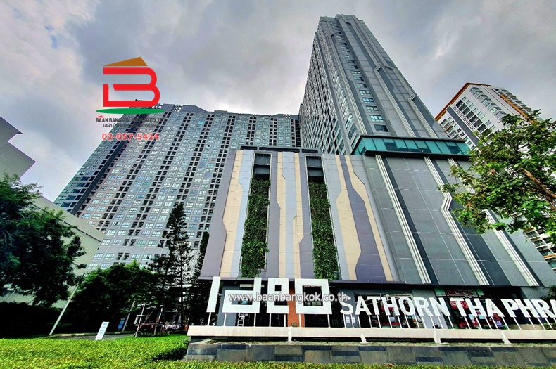 ห้องชุดคอนโด ไอดีโอ สาทร-ท่าพระ เนื้อที่ 21.75 ตรม. ใกล้เดอะมอลล์ท่าพระ ถนนราชพฤกษ์ เขตธนบุรี กรุงเทพมหานคร