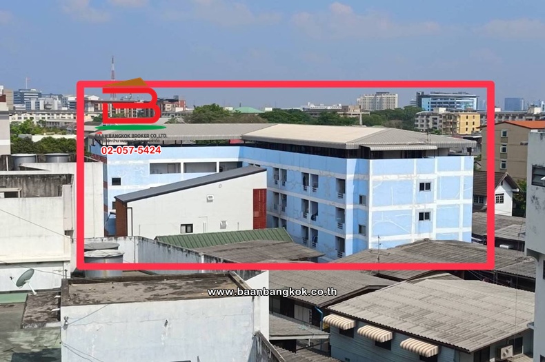 อพาร์ทเม้นท์ เนื้อที่ 295 ตร.ว. ซอยพหลโยธิน 45, ใกล้ BTS กรมป่าไม้ แขวงลาดยาว เขตจตุจักร   