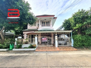 08813, บ้านเดี่ยว หมู่บ้าน ดิเอมเมอรัลด์ การ์เด้น 1 เนื้อที่ 50.5 ตรว. ถนนราชพฤกษ์ อ.ปากเกร็ด จ.นนทบุรี