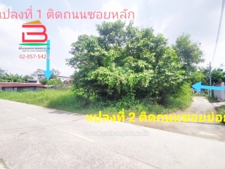 09910, ที่ดินเปล่า ซ.สองพี่น้อง(คลองถนน) ใกล้สถานีรถไฟฟ้าคลองบางไผ่ เนื้อที่ 141 ตรว. ถ.กาญจนาภิเษก อ.บางใหญ่ จ.นนทบุรี