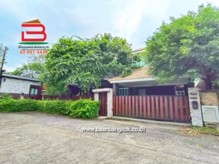 11153, บ้านเดี่ยว ดีไลท์ แอทซีน เนื้อที่ 78.8 ตรว. ใกล้ตลาดออเงิน ถนนจตุโชติ แขวงออเงิน เขตสายไหม