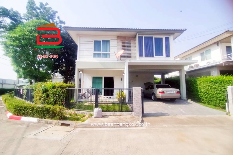 บ้านเดี่ยว หลังมุม โครงการ ชัยพฤกษ์ บางใหญ่ เฟส4 เนื้อที่ 68 ตรว. ถนนกาญจนาภิเษก ต.เสาธงหิน อ.บางใหญ่ จ.นนทบุรี