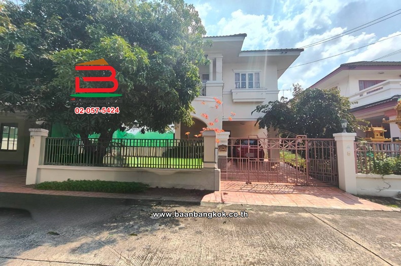 บ้านเดี่ยว หมู่บ้านชัยพฤกษ์ ทวีวัฒนา (ซอยทวีวัฒนา 24) เนื้อที่ 51 ตรว. ใกล้มหาวิทยาลัยมหิดล ถนนบรมราชชนนี แขวงศาลาธรรมสพน์ เขตตลิ่งชัน