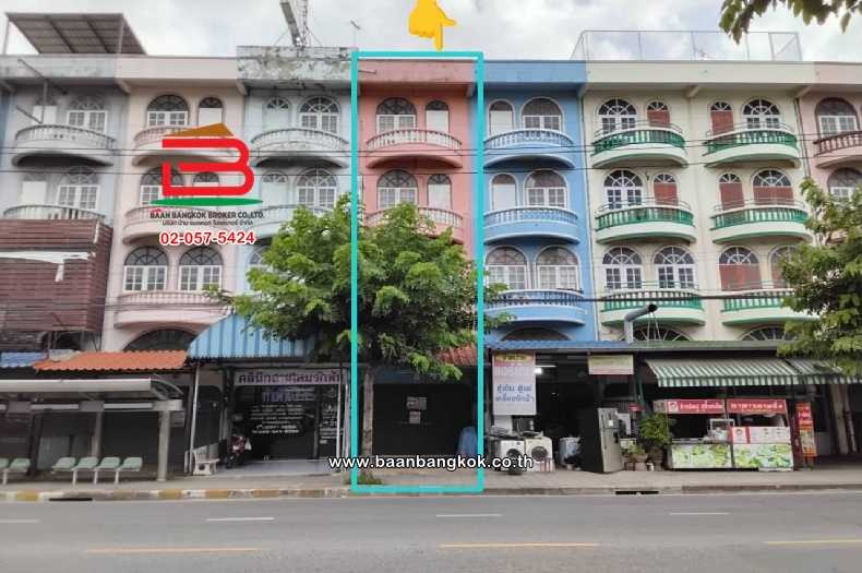 อาคารพาณิชย์ ติดถนนปากซ.สายไหม 34 เนื้อที่ 20.5 ตร.ว (ใกล้ตลาดเอซี.สายไหม) แขวงสายไหม เขตสายไหม กรุงเทพมหานคร    
