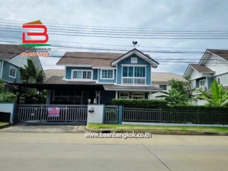 09580, ขาย/เช่า บ้านเดี่ยว หมู่บ้าน บุราสิริ ปัญญาอินทรา เนื้อที่ 89.2 ตรว. ใกล้ซาฟารีเวิลด์ ถนนเลียบคลองสอง แขวงบางชัน  เขตคลองสามวา กรุงเทพมหานคร