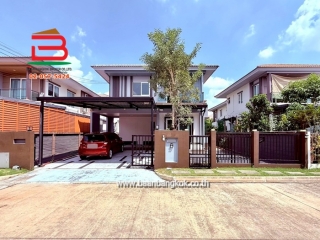 11434, บ้านเดี่ยว โครงการ สราญสิริ ติวานนท์-แจ้งวัฒนะ 2 เนื้อที่ 52.8 ตรว. ถ.กรุงเทพ-ปทุม อ.เมือง ปทุมธานี