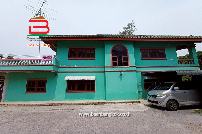 บ้านเดี่ยว เนื้อที่ 145.5 ตรว. ใกล้ร.ร.สารสาสน์วิเทศรังสิต คลอง 7 ถ.รังสิต-นครนายก ต.ลำผักกูด อ.ธัญบุรี จ.ปทุมธานี