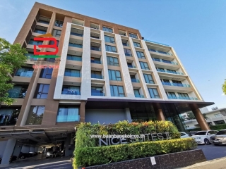 10677,  คอนโดมิเนียม ไนซ์ สวีทส์ 2 สนามบินน้ำ (Nice Suites 2 Sanambinnam) เนื้อที่ 45.66 ตรม. ซอยนนทบุรี 32 ต.ท่าทราย อ.เมืองนนทบุรี จ.นนทบุรี