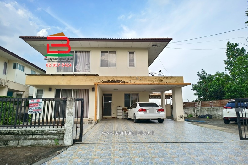 บ้านเดี่ยว หมู่บ้าน สัมมากร-นิมิตใหม่  เนื้อที่ 84 ตรว. ซอยนิมิตใหม่ 34 ถนนนิมิตใหม่ แขวงสามวาตะวันออก เขตมีนบุรี กรุงเทพมหานคร