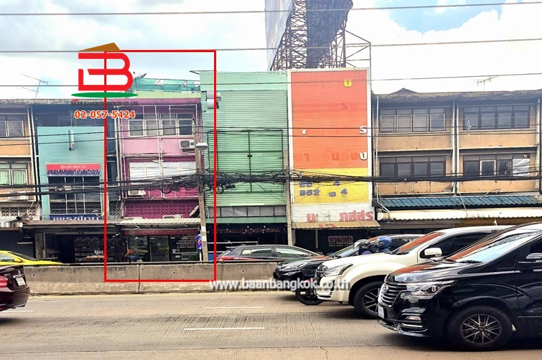 อาคารพาณิชย์ ติดถนนงามวงศ์วาน เนื้อที่ 15.1 ตรว. ถนนงามวงศ์วาน ต.บางเขน อ.เมือง จ.นนทบุรี