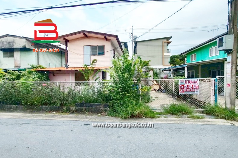 บ้านเดี่ยว หมู่บ้าน อัมรินทร์นิเวศน์ 3 ผัง 2 (สายไหม 79) เนื้อที่ 49 ตร.ว ใกล้ตลาดวงศกร แขวงสายไหม เขตสายไหม