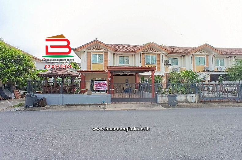 ทาวน์เฮาส์ หมู่บ้าน พฤกษาวิลล์ 12A เนื้อที่ 31.1 ตร.ว (ใกล้บิ๊กซีฟู้ดเพลส สายไหม) แขวงสายไหม เขตสายไหม กรุงเทพมหานคร    