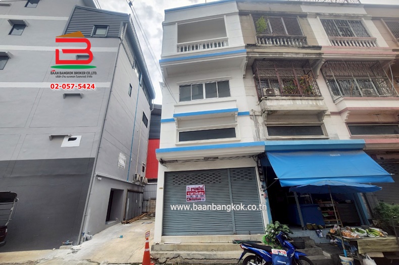  อาคารพาณิชย์ ประชาราษฎร์สาย 1 (ซอยประชาราษฎร์ 16) เนื้อที่ 17 ตรว. ใกล้เกทเวย์ แอท บางซื่อ ถนนประชาราษฎร์ ต.ตลาดขวัญ อ.เมืองนนทบุรี จ.นนทบุรี