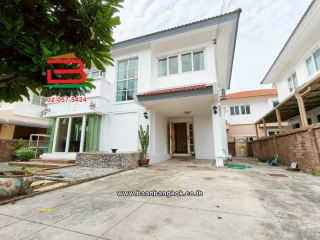 11689, บ้านเดี่ยว เนื้อที่ 57.4 ตร.ว. โครงการ คาซ่าวิลล์ วัชรพล-สุขาภิบาล 5 (สุขาภิบาล 5 ซอย 71) ถนนพหลโยธิน แขวงออเงิน เขตสายไหม 