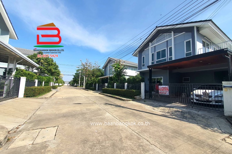 บ้านเดี่ยว โครงการ เพอร์เฟค พาร์ค แจ้งวัฒนะ-ราชพฤกษ์ เนื้อที่ 50.8 ตร.ว ตำบลบางตะไนย์ อำเภอปากเกร็ด นนทบุรี    