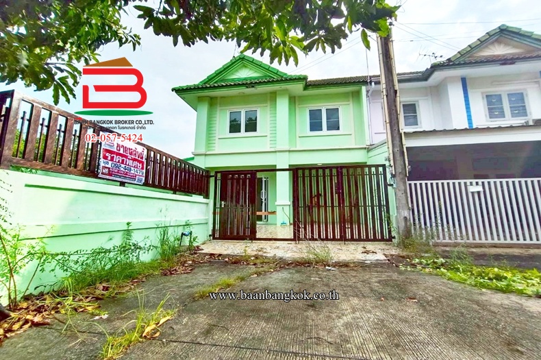 ทาวน์เฮาส์ บ้านพฤกษา 24 เนื้อที่ 28 ตรว. ซอยสุวินทวงศ์ 57 ตำบลศาลาแดง อำเภอบางน้ำเปรี้ยว จังหวัดฉะเชิงเทรา