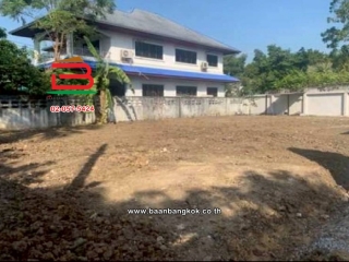 10813, ที่ดินเปล่า (ถมแล้ว) เนื้อที่ 91 ตร.ว (ซอยเพชรเกษม 68 แยก 31) ใกล้เดอะมอลล์บางแค แขวงบางแคเหนือ เขตบางแค    