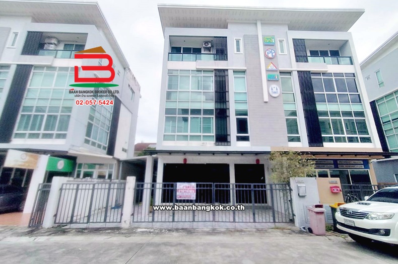 โฮมออฟฟิศ โครงการบิซ แกลเลอเรีย ซอย นวลจันทร์ 24 เนื้อที่ 54.3 ตรว. แขวงคลองกุ่ม เขตบึงกุ่ม กทม.