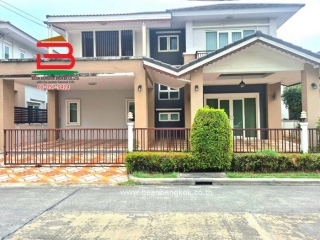 11603, ขายบ้านเดี่ยว เดอะลิฟวิ่ง 3 บ้านกล้วย-ไทรน้อย (ใกล้รถไฟฟ้าสายสีม่วง สถานีคลองบางไผ่) เนื้อที่ 65.5 ตรว. ตำบลพิมลราช อำเภอบางบัวทอง จังหวัดนนทบุรี