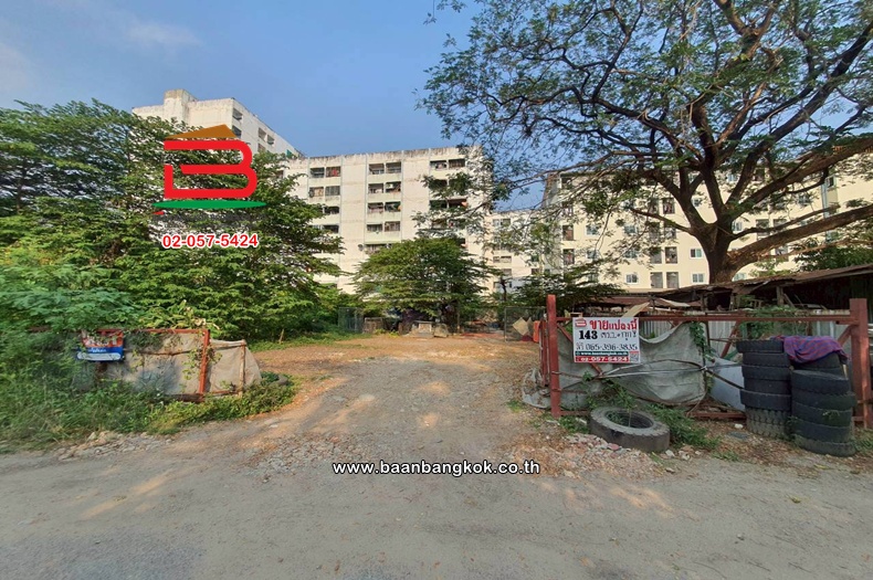 ที่ดินเปล่า เนื้อที่ 143 ตร.ว. ซอยเพชรเกษม 63 (ซอยวัดม่วง) ถนนเพชรเกษม แขวงหลักสอง เขตบางแค 
