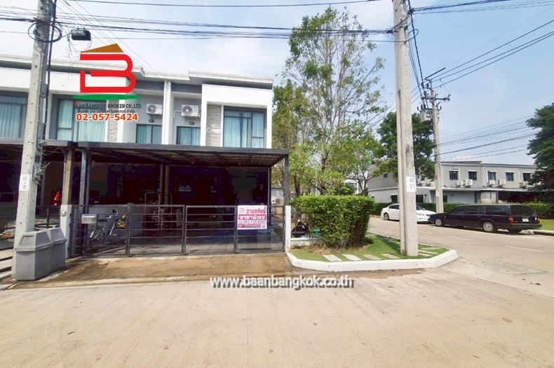 ทาวน์โฮม โครงการ พลีโน่ รามอินทรา-วงแหวน เนื้อที่ 32.5 ตรว. ติดถนนเลียบรามอินทรา-วงแหวน แขวงสามวาตะวันตก เขตคลองสามวา