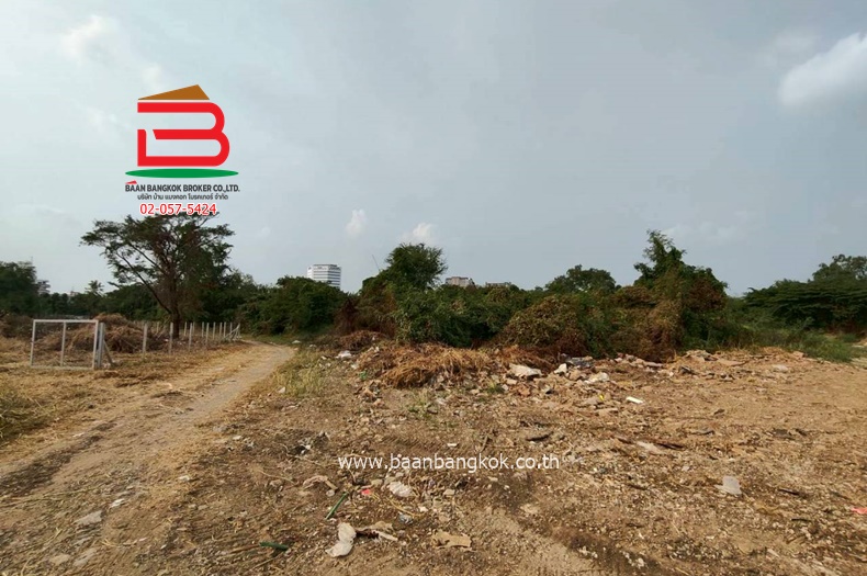 ที่ดิน ซอยกรุงเทพกรีฑา 8 แยก 10 (ใกล้มหาวิทยาลัยนานาชาติแสตมฟอร์ด) เนื้อที่ 3 งาน 95 ตรว. แขวงหัวหมาก เขตบางกะปิ