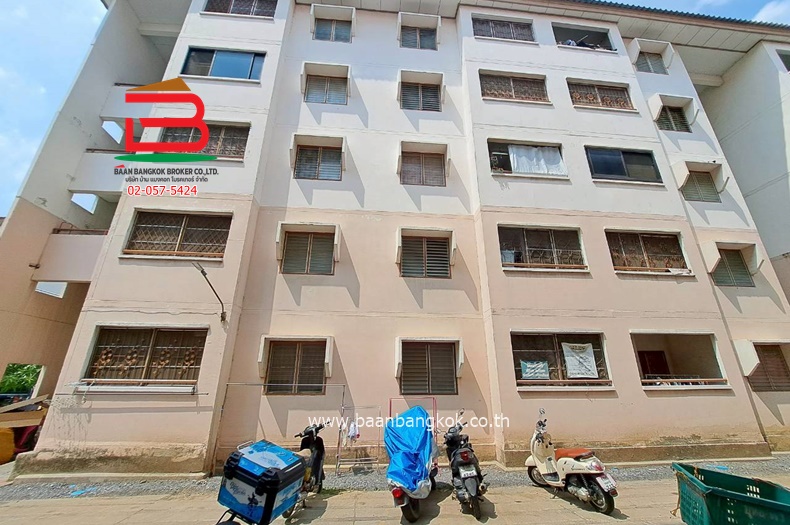 คอนโดมิเนียม บ้านเอื้ออาทร พหลโยธิน 4 (ใกล้ MMC นวนคร) เนื้อที่ 32.33 ตรม. ตำบลคลองหนึ่ง อำเภอคลองหลวง จังหวัดปทุมธานี