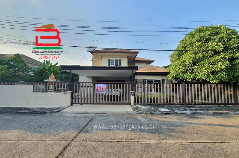 บ้านเดี่ยว บ้านสิริยา วัชรพล (ใกล้เพลินนารี่มอลล์) เนื้อที่ 140 ตรว. แขวงท่าแร้ง เขตบางเขน 