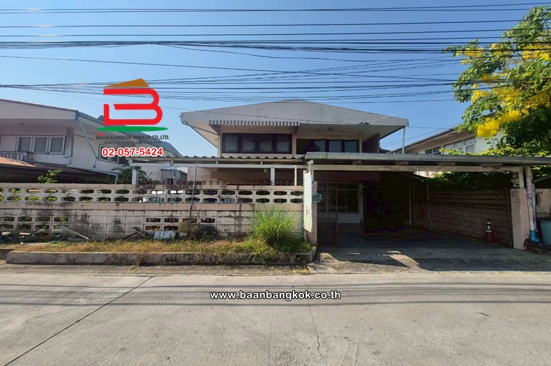 บ้านเดี่ยว เฉลิมสุขนิเวศน์ 6 (ใกล้เซ็นทรัลรามอินทรา) เนื้อที่ 67 ตรว. แขวงอนุสาวรีย์ เขตบางเขน