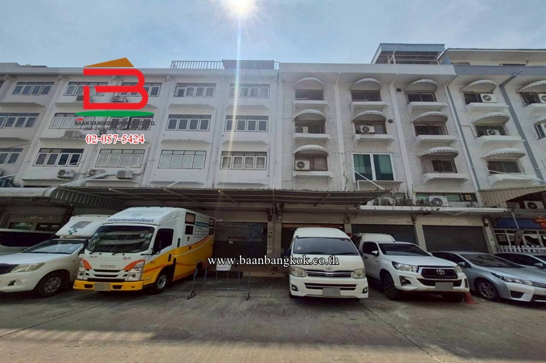 อาคารพาณิชย์ ซอยลาดพร้าว 128/4 (ใกล้เดอะมอลล์บางกะปิ) เนื้อที่ 77.5 ตรว. แขวงคลองจั่น เขตบางกะปิ 