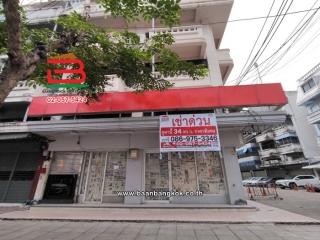 12257, ให้เช่า อาคารพาณิชย์ ระหว่างซอยลาดหญ้า 1 กับ 3 เนื้อที่ 34 ตรว. ใกล้แพลตฟอร์ม วงเวียนใหญ่ ถนนลาดหญ้า แขวงสมเด็จเจ้าพระยา เขตคลองสาน