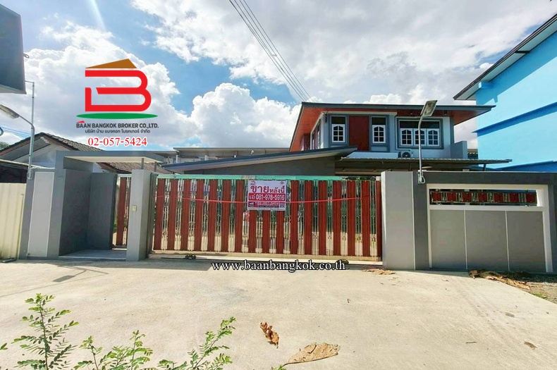 บ้านเดี่ยว พระรามที่ 2 ซอย 30 เนื้อที่ 99.8 ตรว. (ใกล้เซ็นทรัลพลาซ่าพระรามที่ 2)แขวงท่าแร้ง เขตบางเขน
