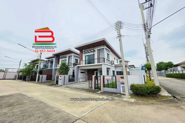 บ้านแฝด 2 ชั้น เนื้อที่ 35 ตร.ว. เดอะแพลนท์ รังสิต-คลอง 2 (ซอยรังสิต-นครนายก 31) ถนนรังสิต-นครนายก ตำบลคลองสอง อำเภอคลองหลวง ปทุมธานี  