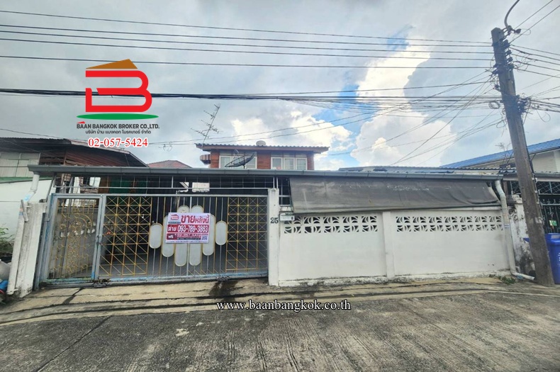 บ้านเดี่ยว ซอยรามอินทรา 65 แยก 2-18 เนื้อที่ 47 ตรว. (ใกล้แฟชั่นไอส์แลนด์) แขวงท่าแร้ง เขตบางเขน