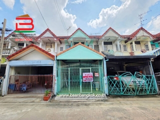 12693, ทาวน์เฮาส์ 2 ชั้น เนื้อที่ 16 ตร.ว. หมู่บ้านมนชญา 1 ซอยสายไหม 21 แขวงสายไหม เขตสายไหม 