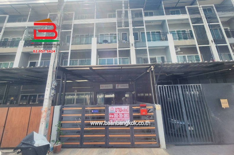 ทาวน์โฮม 3 ชั้น หมู่บ้านวิเศษสุขนครโครงการ 25 (ระหว่างซอยประชาอุทิศ 60/2,62) เนื้อที่ 29 ตรว. แขวงทุ่งครุ เขตทุ่งครุ